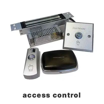 Akses Kontrol Pintu Kaca Hotel