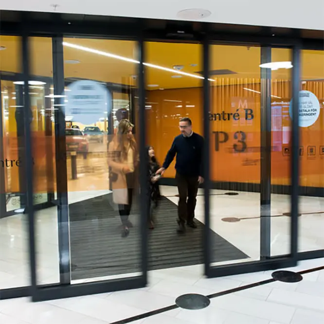 Sensor Pintu Kaca Minimarket/Toko