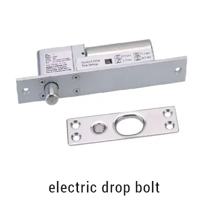 Kunci elektronik tipe Drop Bolt untuk sistem akses kontrol