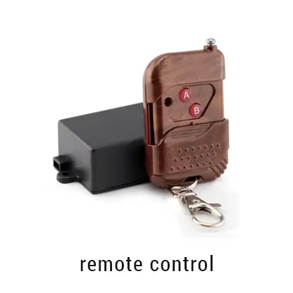 Remote control wireless untuk sistem akses kontrol pintu