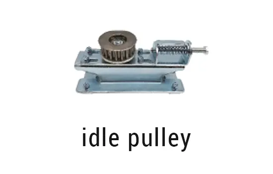 Idle pulley pintu otomatis