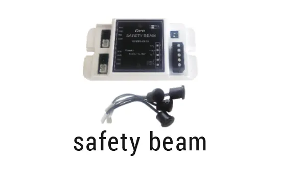 Safety beam sensor pintu otomatis