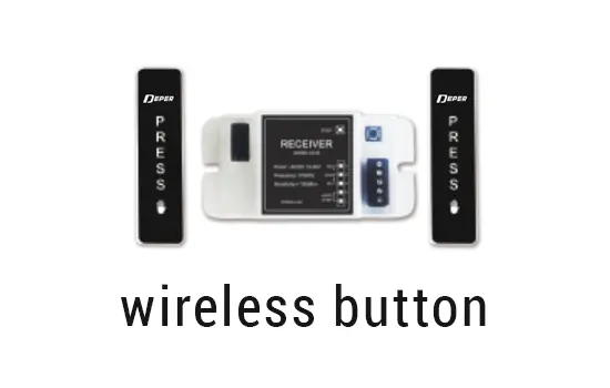 Tombol wireless pintu otomatis