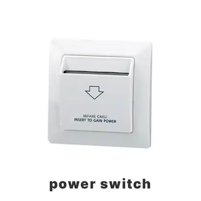 Power switch untuk kunci hotel