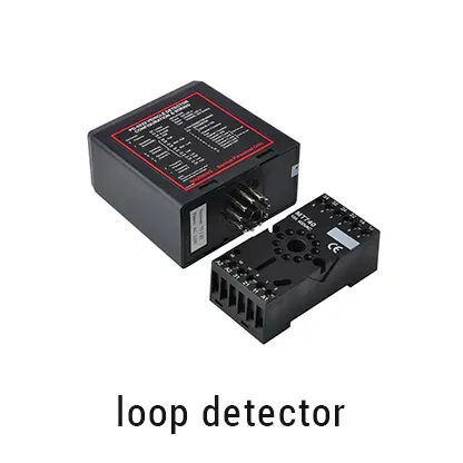 Loop detector untuk palang parkir
