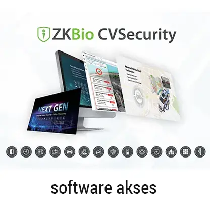 Software manajemen kontrol akses turnstile dan swing gate