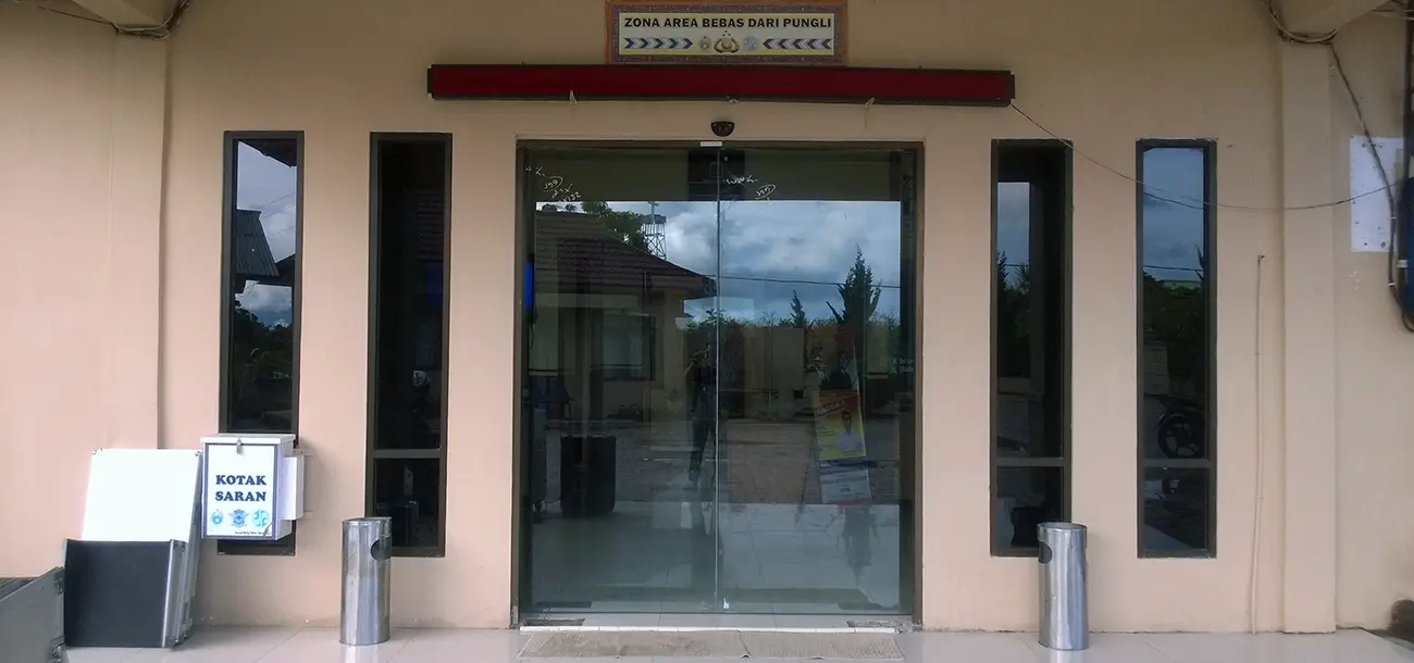 Tampilan utama proyek Studi Kasus: Pemasangan Pintu Geser Otomatis di Kantor Samsat Balige - Gambar 1