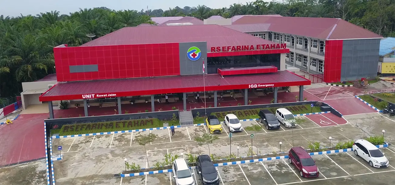 Tampilan utama proyek Studi Kasus: Pengamanan Area Vital di RS Efarina Etaham, Siantar - Gambar 1