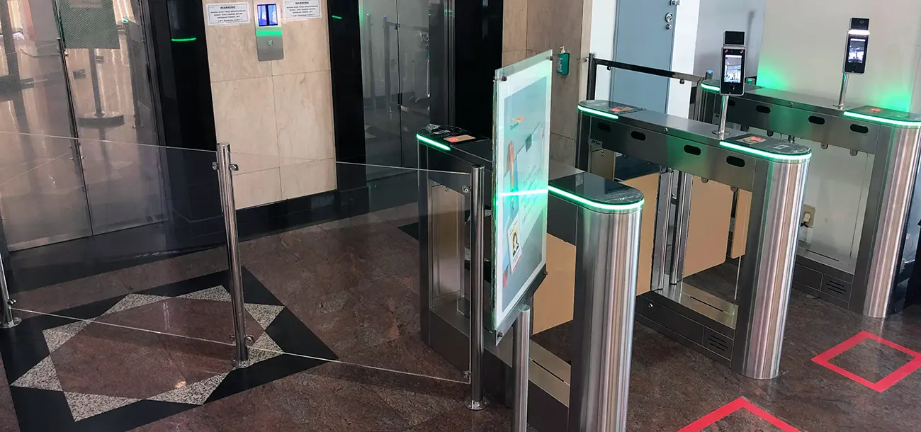 Tampilan utama proyek Studi Kasus: Implementasi Swing Barrier & Kontrol Akses di Bank Danamon Medan - Gambar 1